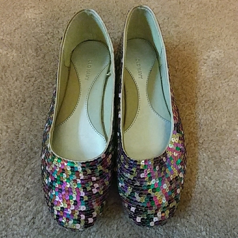 Old Navy sequin shoes